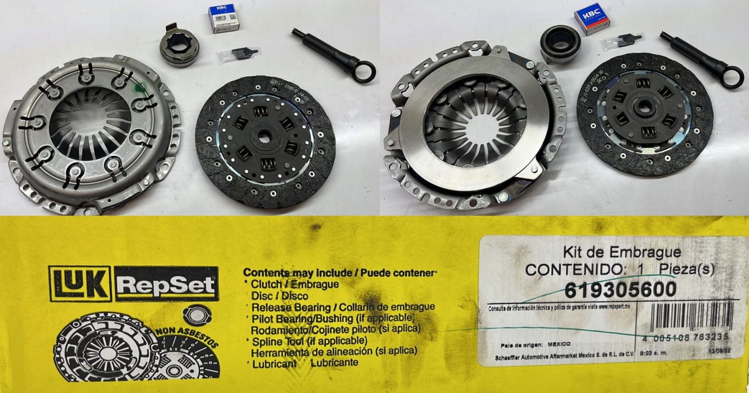 KIT CLUTCH 619305600 LUK CHEVROLET SPARK 4L 1.2 LTS 20112015 DOHC 81HP